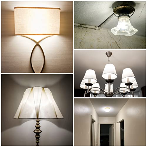 E26 LED Candelabra Bulbs 100 Watt Replacement (4 Count)