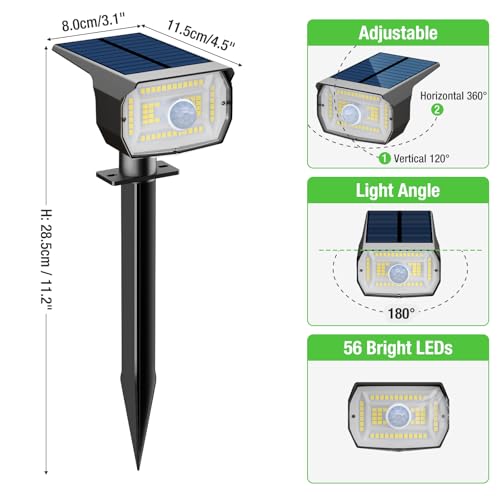 Solar Lights Outdoor Waterproof (8 Count)