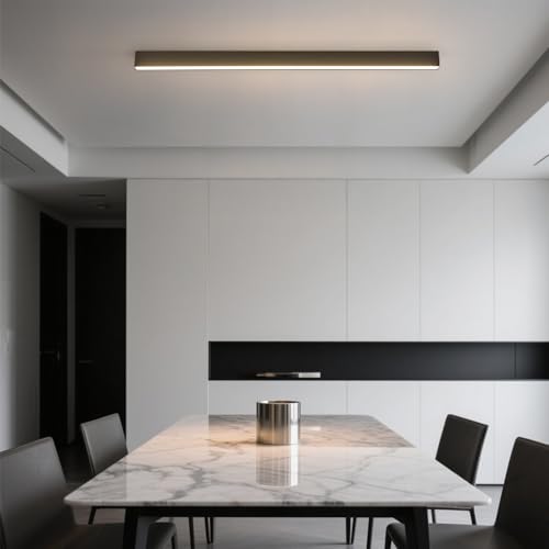 Black ceiling light LED