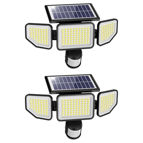 4500LM Solar Lights Outdoor (2 Count)