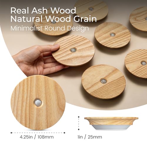 Wood Night Light with Motion Sensor