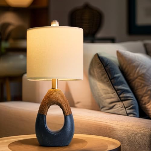 19" Boho Lamp for Bedroom