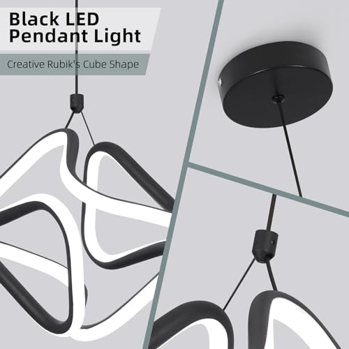 Black Led Pendant Light Fixtures