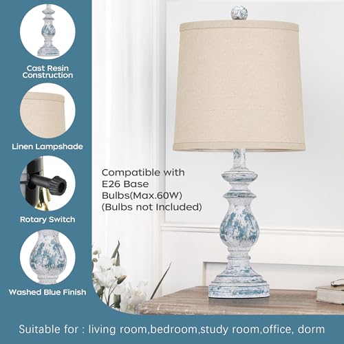 Traditional Table Lamp Set of 2 (2 Count)
