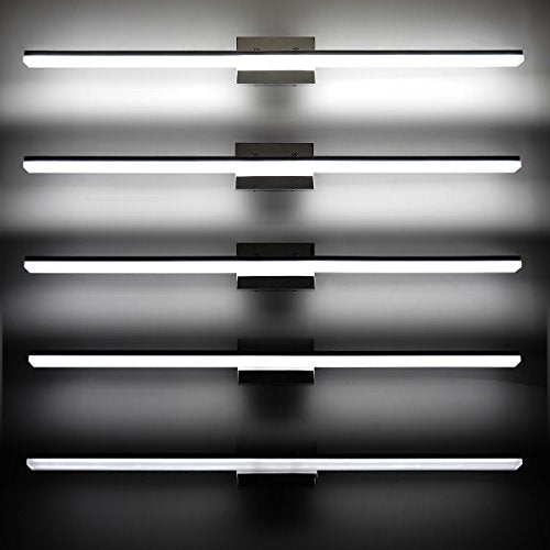 48in Modern LED Vanity Lights for Bathroom Chromed