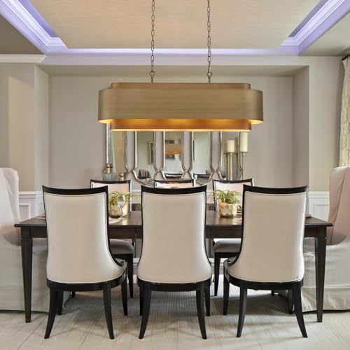 40" Modern Farmhouse Linear Chandelier