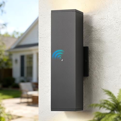 14 in Dusk to Dawn Outdoor Wall Lights Up Down