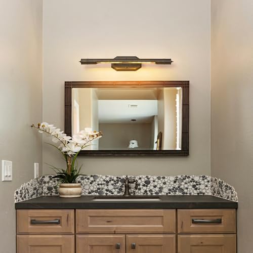 Bronze Vintage Picture Light Hardwired