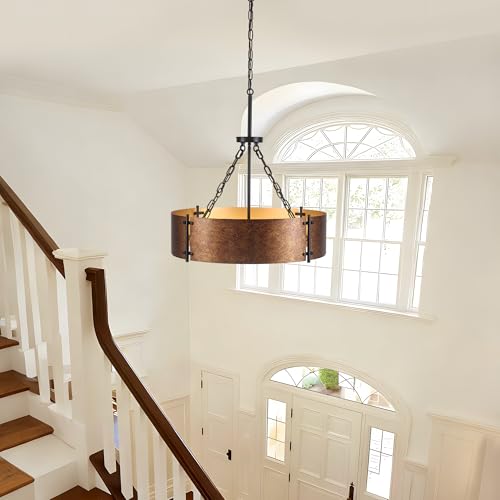 23.62" Modern Drum Chandelier 6