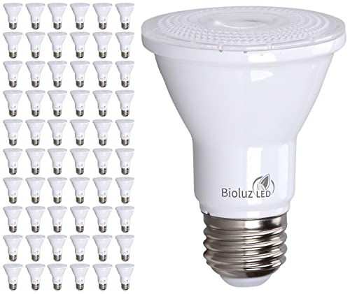 PAR20 Bulbs 5000K Daylight 90 CRI 5.5W = 75W Replacement Dimmable LED Light Bulbs (60 Count)