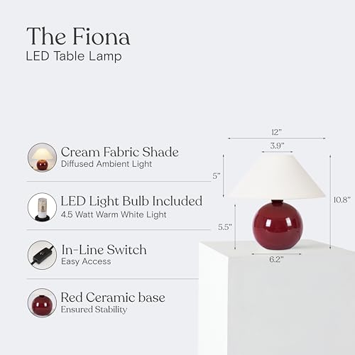 Fiona 11" LED Table Lamp