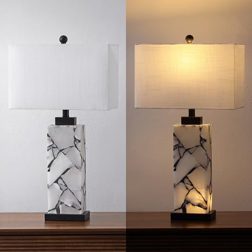 Elizabeth Alabaster Nightlight Lamp 27.5"