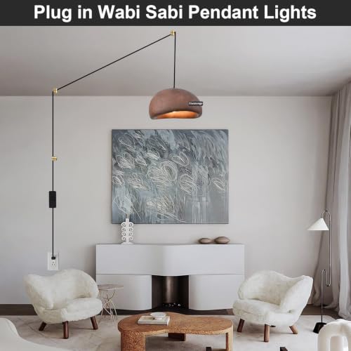 11.8in Plug in Chandelier