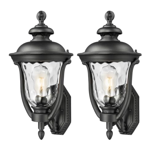 Wall Mounted Outdoor Light Fixtures (2 Count)