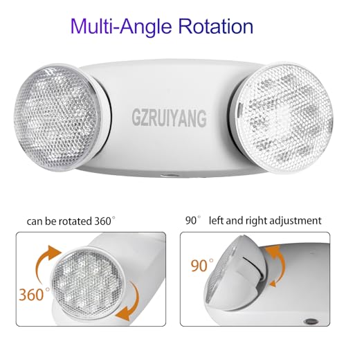 Emergency Lights with Battery Backup