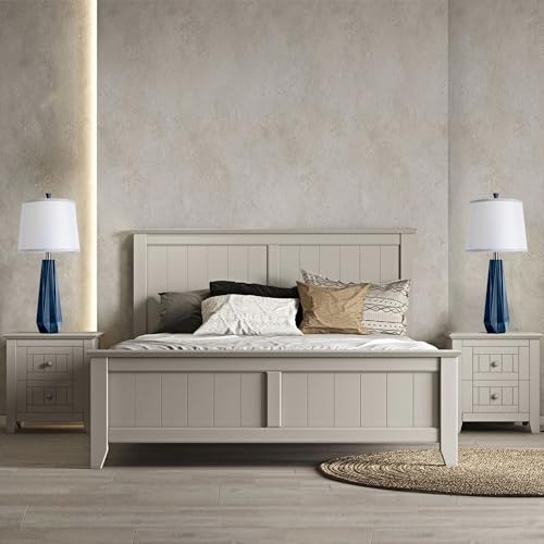 27'' Navy Blue Resin Table Lamps (2 Count)