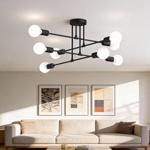 Modern Sputnik Chandelier Ceiling Light Fixtures