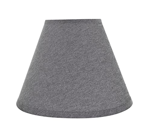 32292A Transitional Hardback Empire Shaped Spider Construction Lamp Shade in Grey