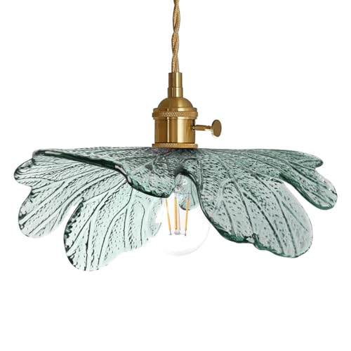 Hardwire Petal Glass Pendant Light Kitchen Island