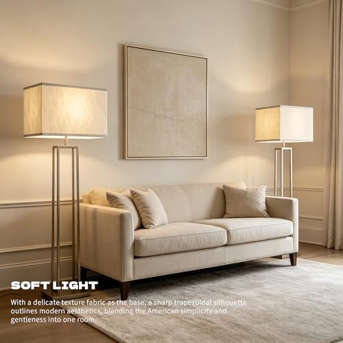 Large Rectangle Lamp Shades Set of 2