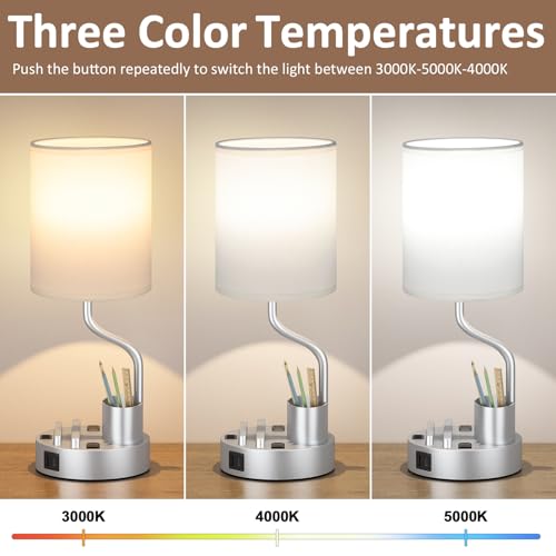 Bedside Lamps for Bedroom Set of 2 (2 Count)