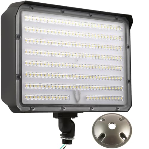 120W Outdoor LED Flood Light Dusk to Dawn with Knuckle