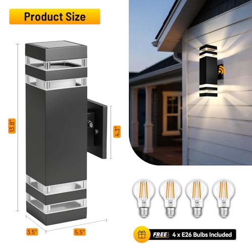Outdoor Wall Sconce 2 (2 Count)