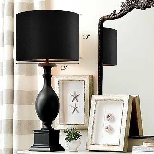 Black Velvet Lamp Shades