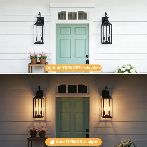 2 Light Dusk to Dawn Outdoor Lights
