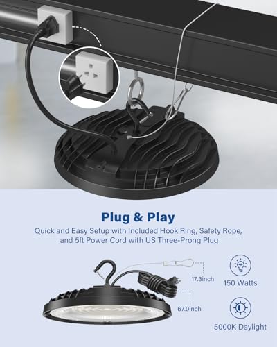 150W UFO LED High Bay Light (10 Count)