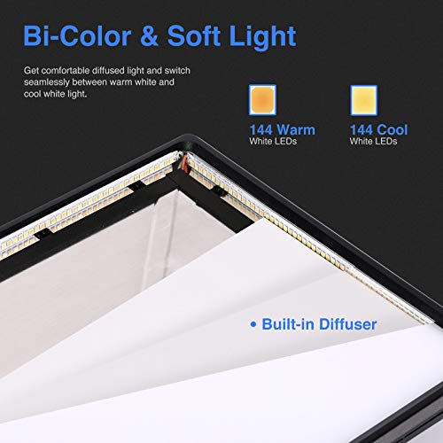 NL288 LED Video Light with 2.4G Remote
