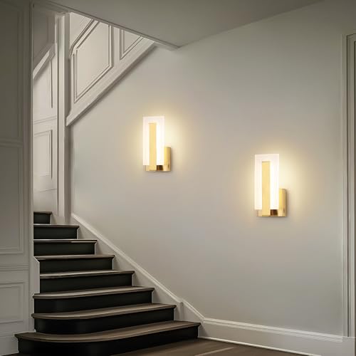 LED Wall Sconce Set of 2