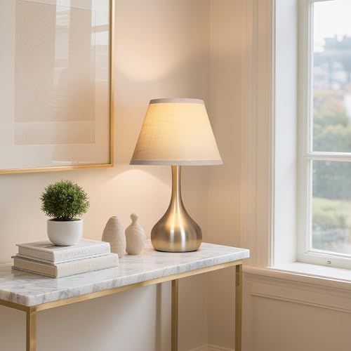 Touch Table Lamp for Bedroom Set of 2 (2 Count)
