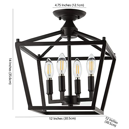 Plains 4 Light 12" Pagoda Lantern