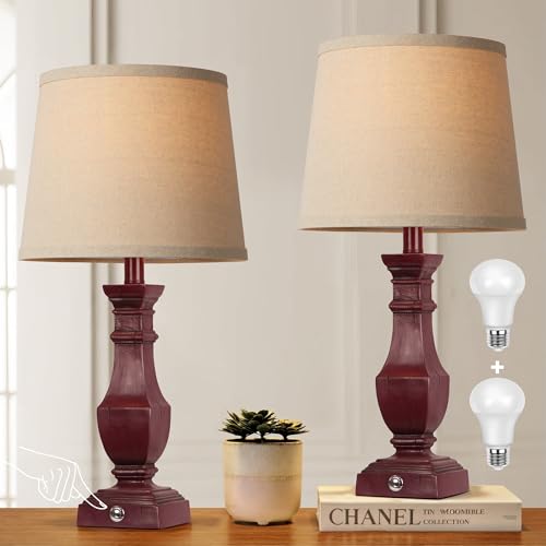 Dimmable Table Lamps Set of 2 (2 Count)
