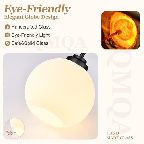2 Pack Globe Pendant Lights (2 Count)