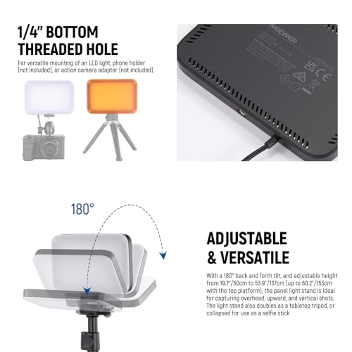 BASICS LED Video Light (2 Count)
