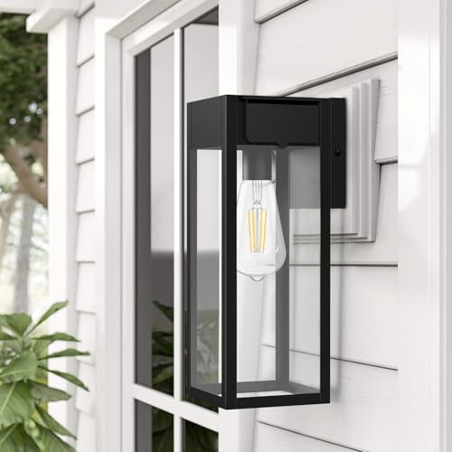 Large Porch Lights with GFCI Outlet