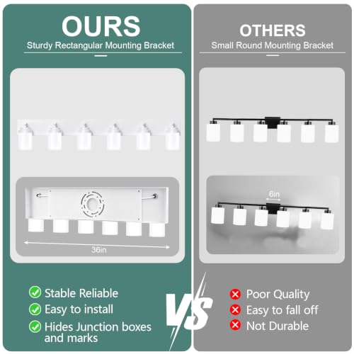 Bathroom Light Fixture White