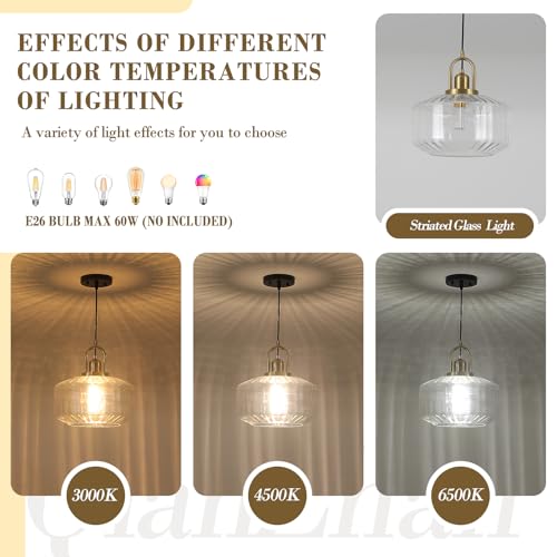 11.8in Mid Century Modern Pendant Light