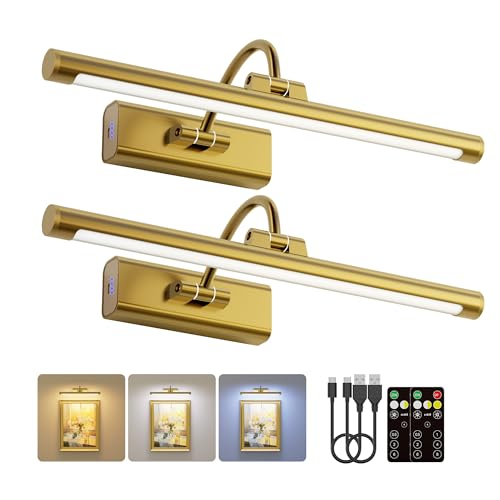 2 Pack 16" Brass Picture Art Lights (2 Count)