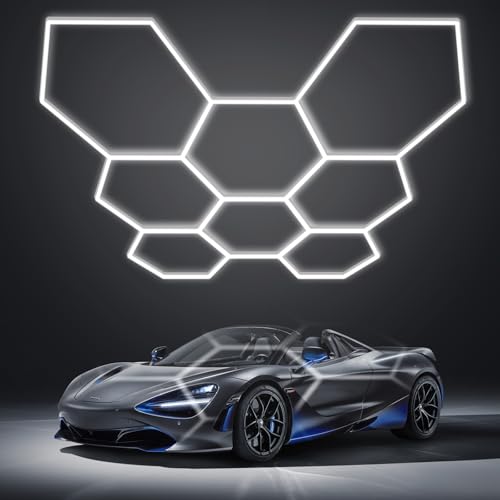 Hexagon LED Garage Light