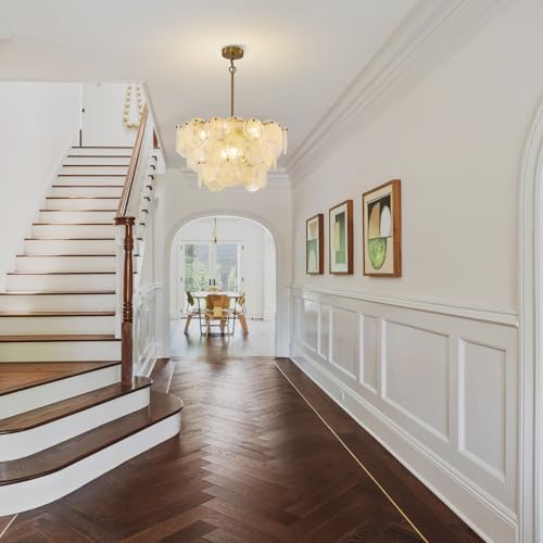 Gold Chandeliers Modern Glass Chandelier
