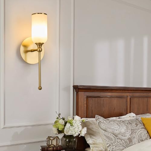 Vintage Alabaster Wall Sconce