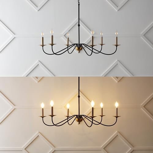 Wicklow 6 Light Farmhouse Chandelier 34.75"
