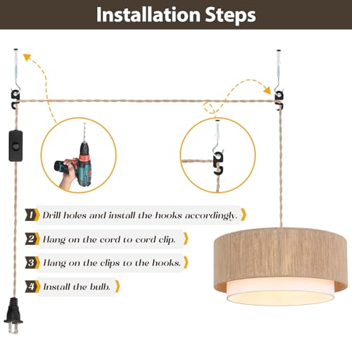 Plug in Pendant Light