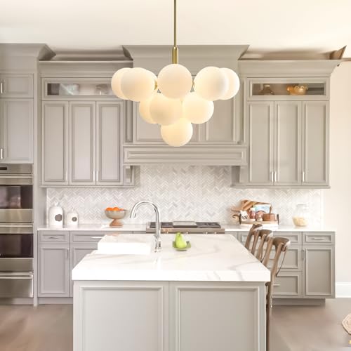 23.6in Mid Century Modern Chandelier 13