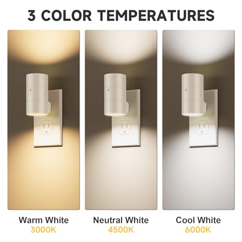 Night Lights Plug into Wall (4 Count)