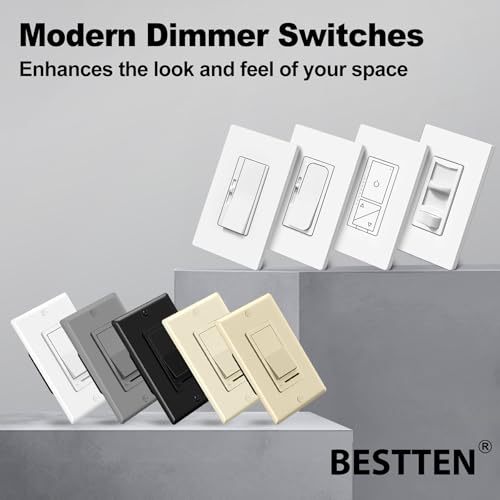 10 Pack Dimmer Light Switch (10 Count)