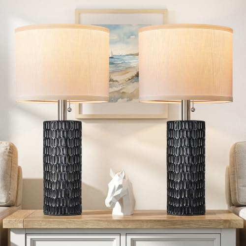 20” Modern Table Lamps Set of 2 (2 Count)